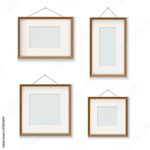 Wooden wall pictures
