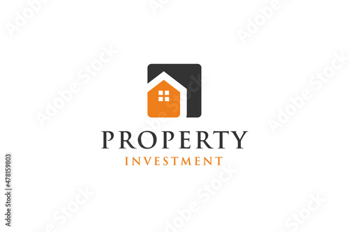 Property logo design vector illustration.