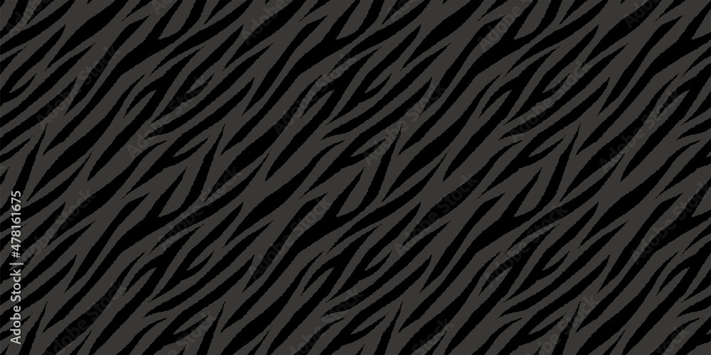 Tiger skin background. Seamless pattern.Vector. 虎の皮パターン Tiger skin background. Seamless pattern.Vector. 虎の皮パターン