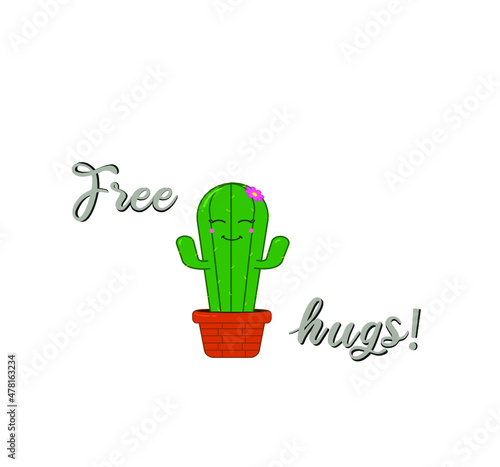 Cactus free hugs