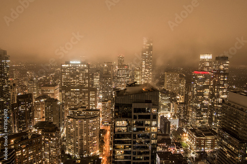 Photography Toronto at night