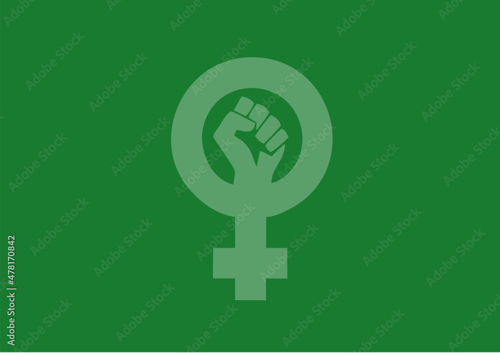 Obraz premium Bandera feminista