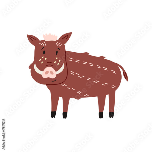 Cute boar