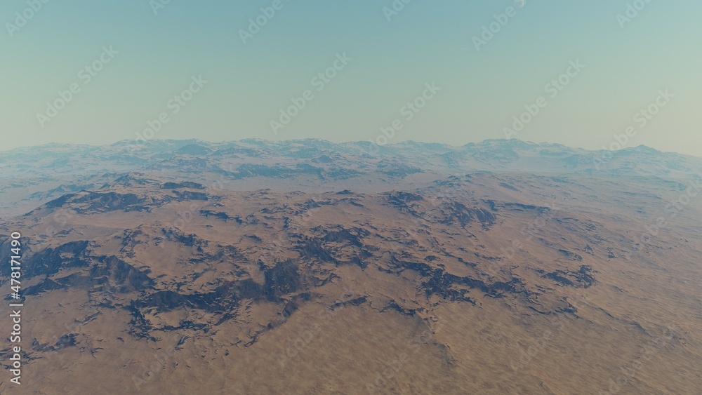 3d rendered Space Art: Alien Planet - A Fantasy Landscape 3d rendered Space Art: Alien Planet - A Fantasy Landscape