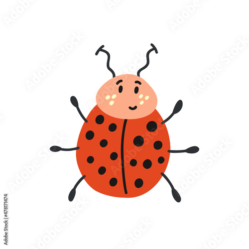 Cute ladybug