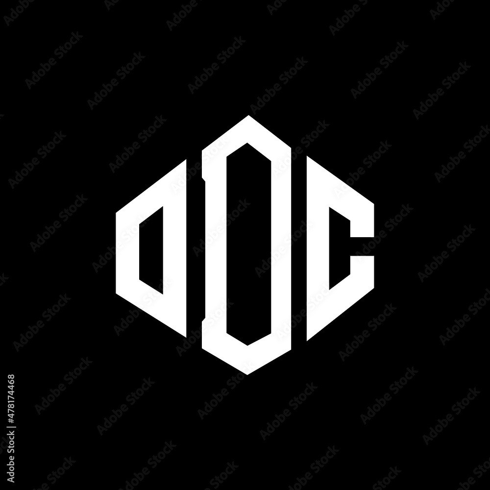 ODC letter logo design with polygon shape. ODC polygon and cube shape logo design. ODC hexagon vector logo template white and black colors. ODC monogram, business and real estate logo. ODC letter logo design with polygon shape. ODC polygon and cube shape logo design. ODC hexagon vector logo template white and black colors. ODC monogram, business and real estate logo.