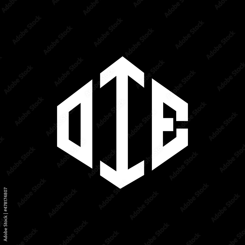OIE letter logo design with polygon shape. OIE polygon and cube shape logo design. OIE hexagon vector logo template white and black colors. OIE monogram, business and real estate logo. OIE letter logo design with polygon shape. OIE polygon and cube shape logo design. OIE hexagon vector logo template white and black colors. OIE monogram, business and real estate logo.