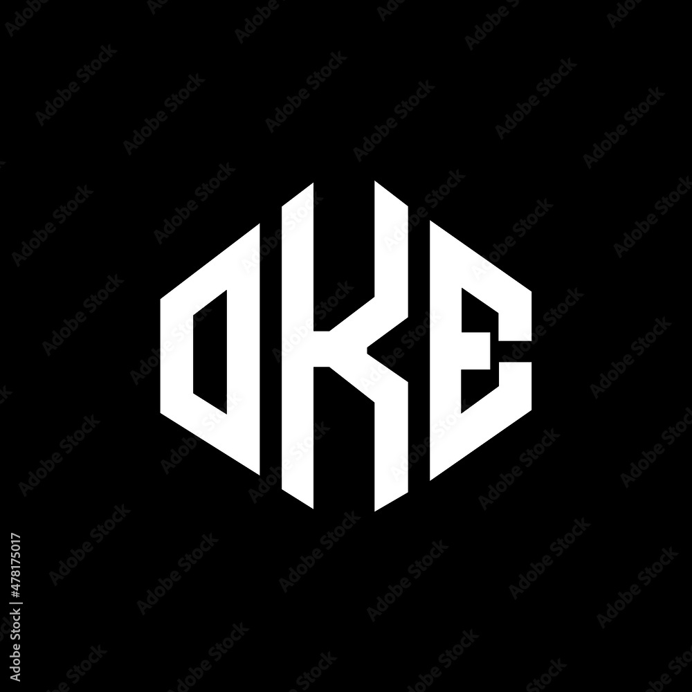 OKE letter logo design with polygon shape. OKE polygon and cube shape logo design. OKE hexagon vector logo template white and black colors. OKE monogram, business and real estate logo. OKE letter logo design with polygon shape. OKE polygon and cube shape logo design. OKE hexagon vector logo template white and black colors. OKE monogram, business and real estate logo.