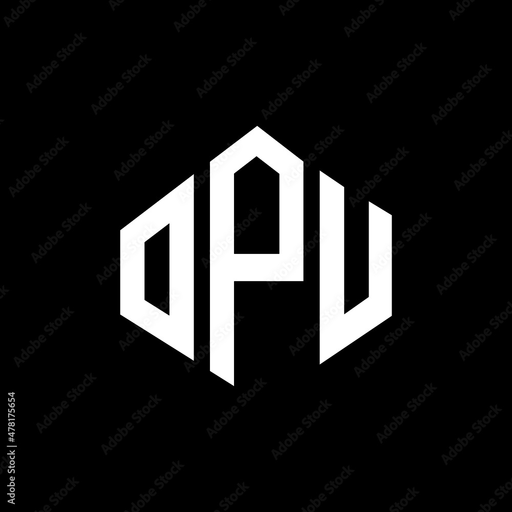 OPU letter logo design with polygon shape. OPU polygon and cube shape logo design. OPU hexagon vector logo template white and black colors. OPU monogram, business and real estate logo. OPU letter logo design with polygon shape. OPU polygon and cube shape logo design. OPU hexagon vector logo template white and black colors. OPU monogram, business and real estate logo.