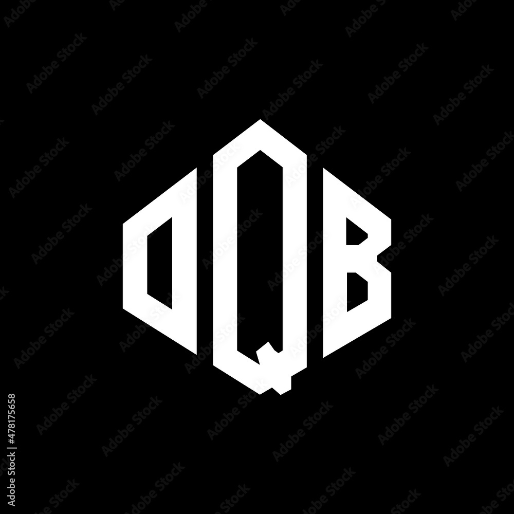 OQB letter logo design with polygon shape. OQB polygon and cube shape logo design. OQB hexagon vector logo template white and black colors. OQB monogram, business and real estate logo. OQB letter logo design with polygon shape. OQB polygon and cube shape logo design. OQB hexagon vector logo template white and black colors. OQB monogram, business and real estate logo.