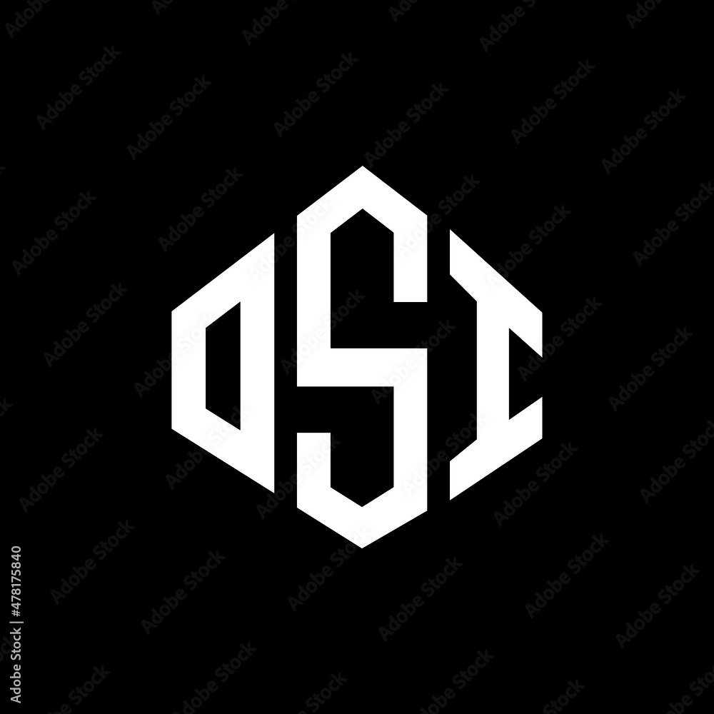 OSI letter logo design with polygon shape. OSI polygon and cube shape logo design. OSI hexagon vector logo template white and black colors. OSI monogram, business and real estate logo. OSI letter logo design with polygon shape. OSI polygon and cube shape logo design. OSI hexagon vector logo template white and black colors. OSI monogram, business and real estate logo.