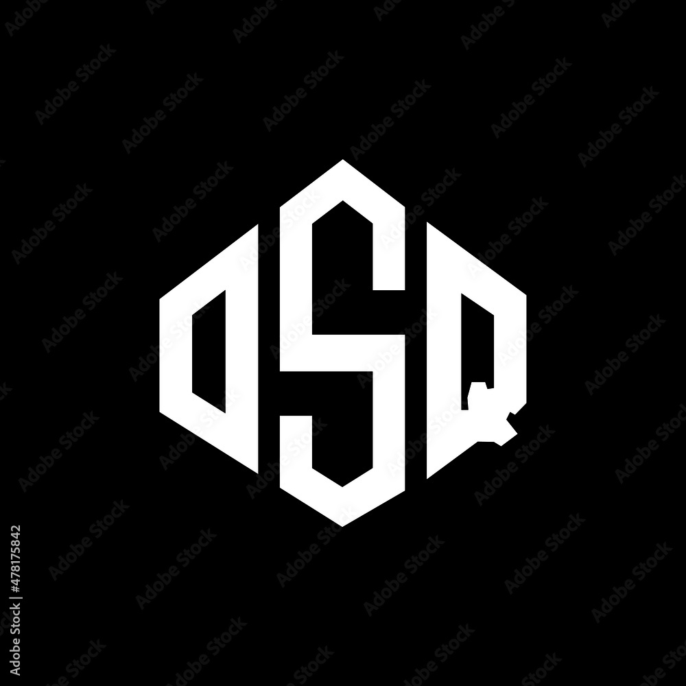 OSQ letter logo design with polygon shape. OSQ polygon and cube shape logo design. OSQ hexagon vector logo template white and black colors. OSQ monogram, business and real estate logo. OSQ letter logo design with polygon shape. OSQ polygon and cube shape logo design. OSQ hexagon vector logo template white and black colors. OSQ monogram, business and real estate logo.