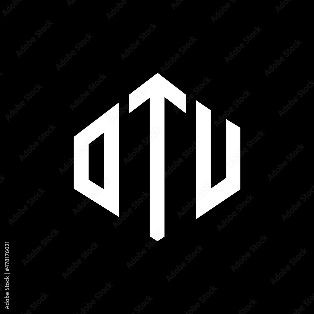 OTU letter logo design with polygon shape. OTU polygon and cube shape logo design. OTU hexagon vector logo template white and black colors. OTU monogram, business and real estate logo. OTU letter logo design with polygon shape. OTU polygon and cube shape logo design. OTU hexagon vector logo template white and black colors. OTU monogram, business and real estate logo.
