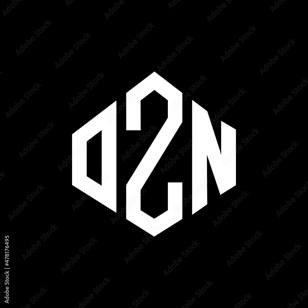 OZN letter logo design with polygon shape. OZN polygon and cube shape logo design. OZN hexagon vector logo template white and black colors. OZN monogram, business and real estate logo. OZN letter logo design with polygon shape. OZN polygon and cube shape logo design. OZN hexagon vector logo template white and black colors. OZN monogram, business and real estate logo.