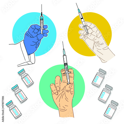 vaccine treatment set
