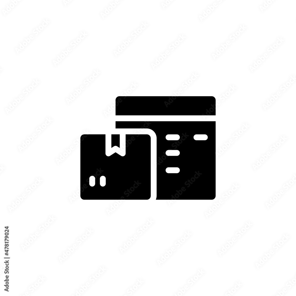 cargo delivery schedule icon designed in solid style in cargo delivery icon theme cargo delivery schedule icon designed in solid style in cargo delivery icon theme