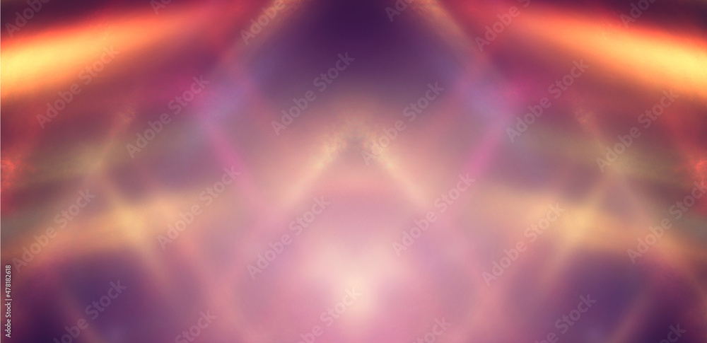 Obraz premium background of abstract gold, pink, purple and silver glitter lights. defocused
