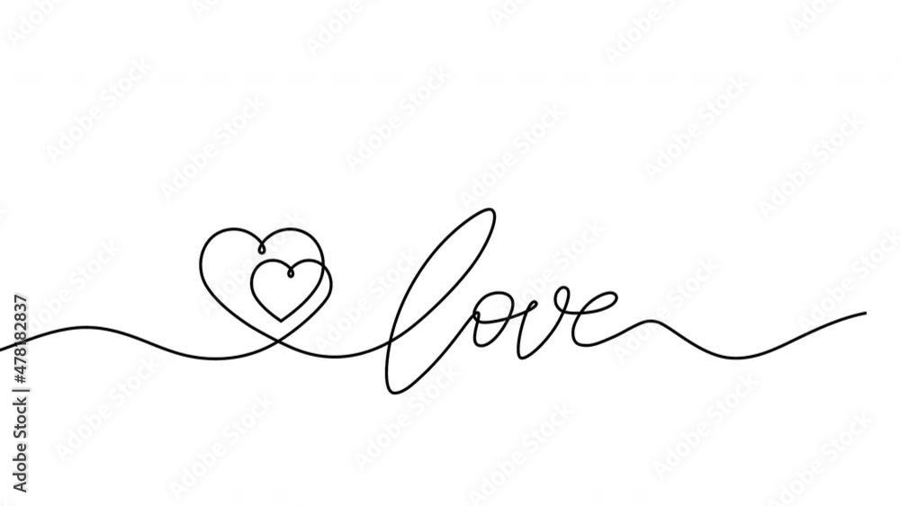 valentines day moving graphic animation gift card, heart shape with love linear text word, isolated on white background, banner copy space, for mother's day or greeting card valentines day moving graphic animation gift card, heart shape with love linear text word, isolated on white background, banner copy space, for mother's day or greeting card