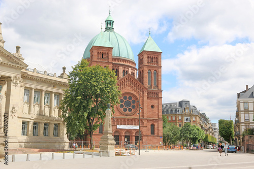 Saint-Pierre-le-Jeune Catholic Church in Strasbourg