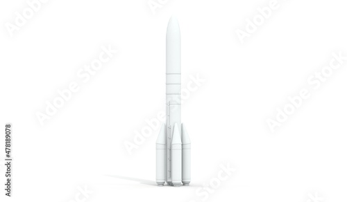 évolution des fusées ariane - rendu 3D photo