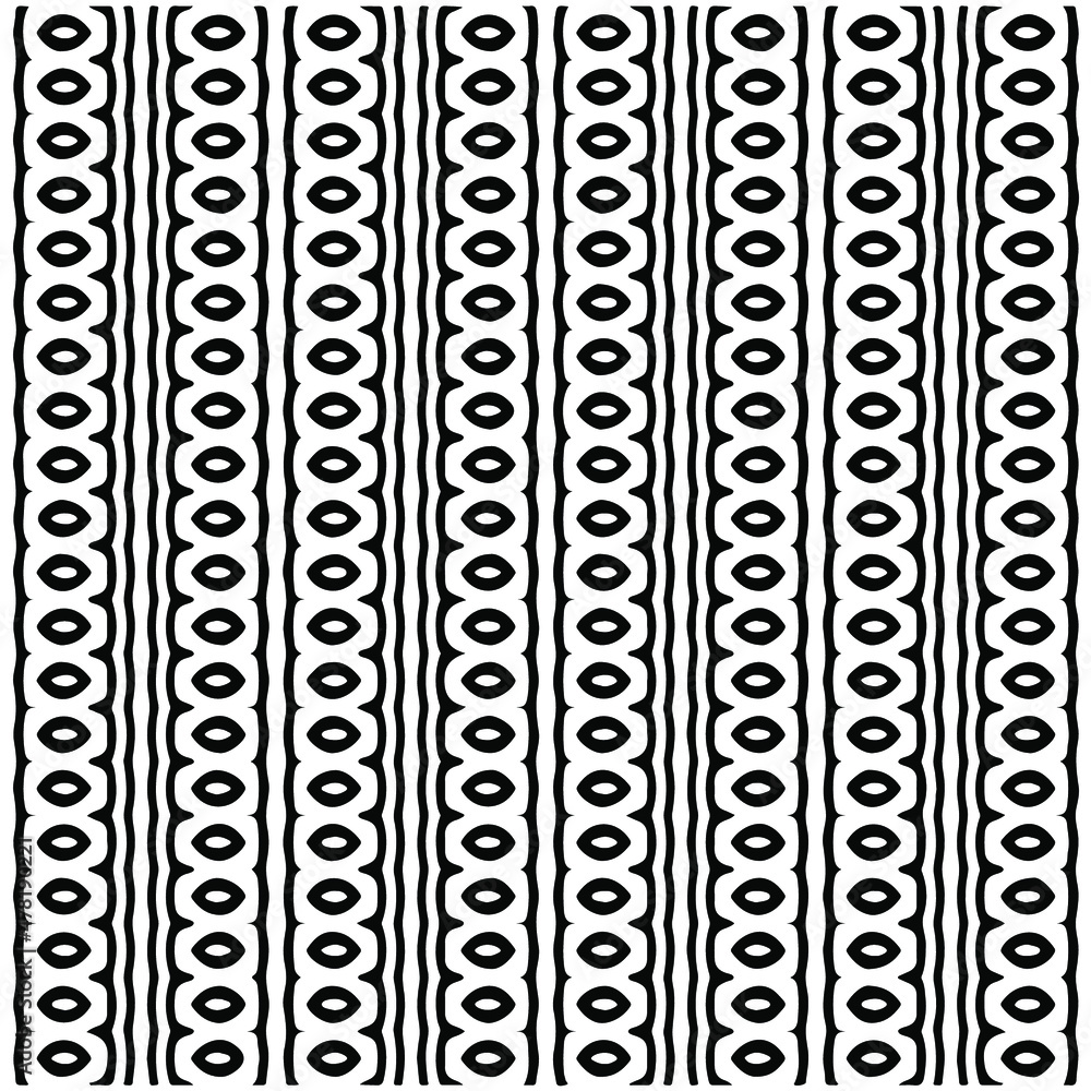 Seamless ethnic pattern color black and white.Can be used in fabric design for clothes, accessories; decorative paper, wrapping, background, wallpaper, Vector illustration. Seamless ethnic pattern color black and white.Can be used in fabric design for clothes, accessories; decorative paper, wrapping, background, wallpaper, Vector illustration.