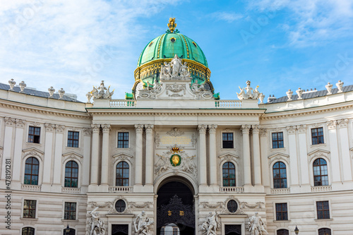 Photography Hofburg palace on St