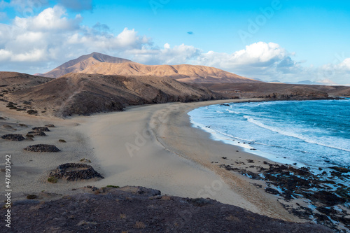 Caleta del Congrio beach on Lanzarote island