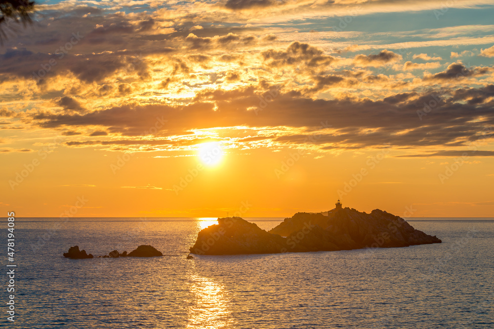 Island Grebeni Dubrovnik on Sunset Island Grebeni Dubrovnik on Sunset