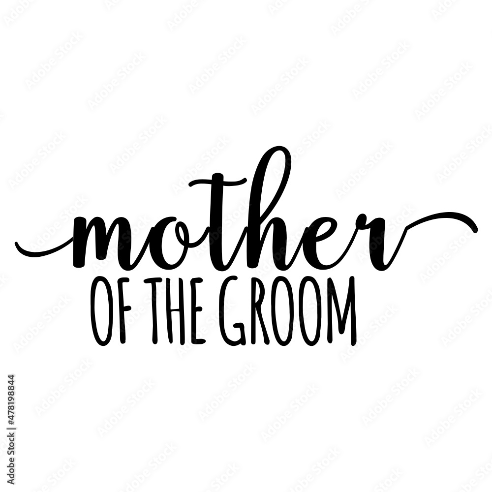 Mother of the Groom svg