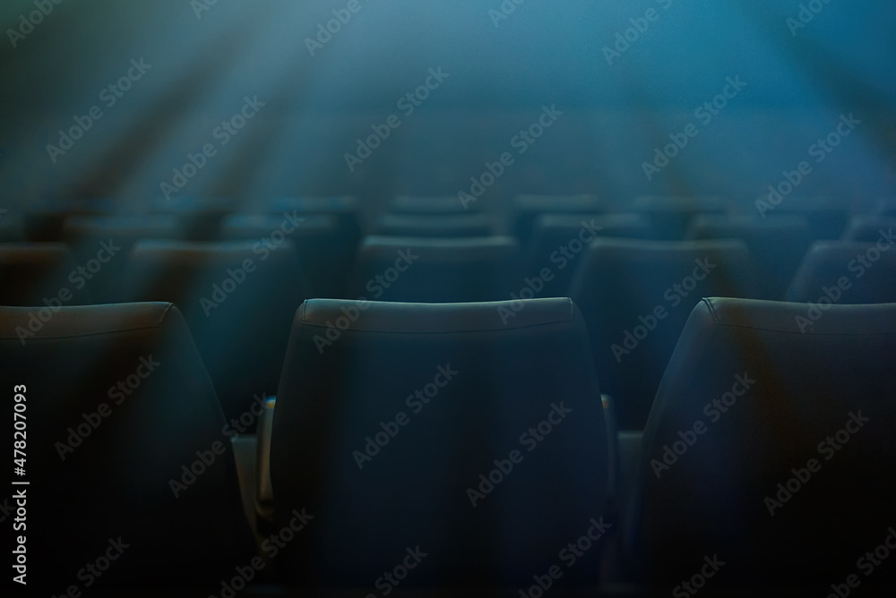 Empty cinema during the coronavirus pandemic. Empty cinema during the coronavirus pandemic.