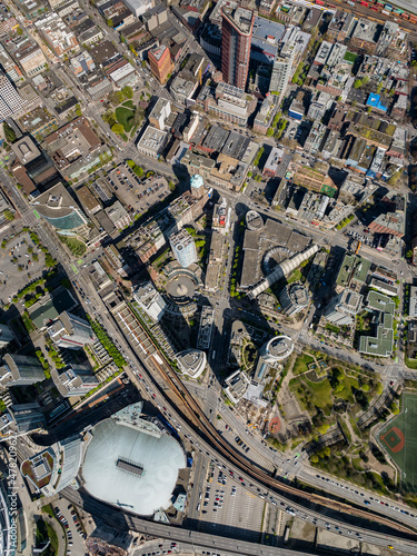 Stock Aerial Photo of Rogers Arena  , Canada photo