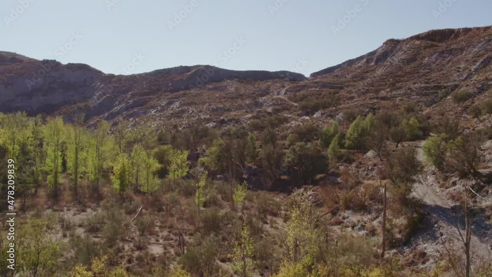 video of a mountainous area in southern Spain