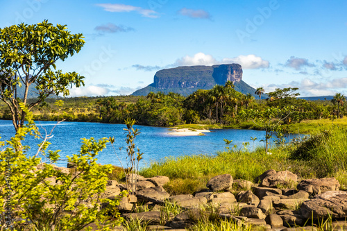 Scenic view of Canaima National Park Mountains and Canyons photo