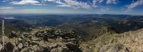Hiking to Maliciosa mountain near Madrid (Spain) photo