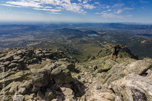 Hiking to Maliciosa mountain near Madrid (Spain) photo