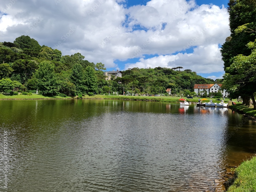Fototapeta premium água no lago 
