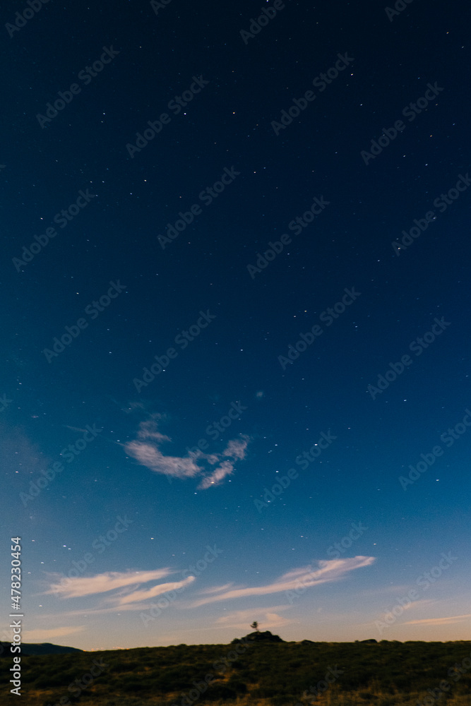 Obraz premium moon and stars