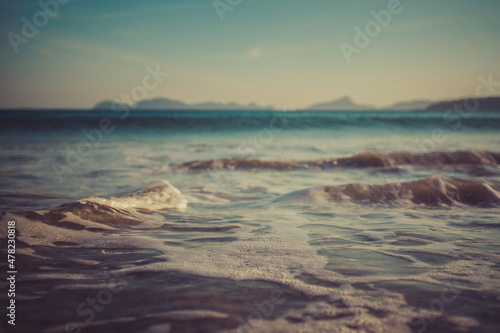 beach at sunset