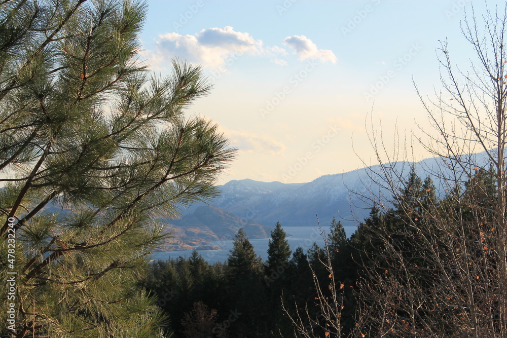 Obraz premium Kelowna BC, Canada