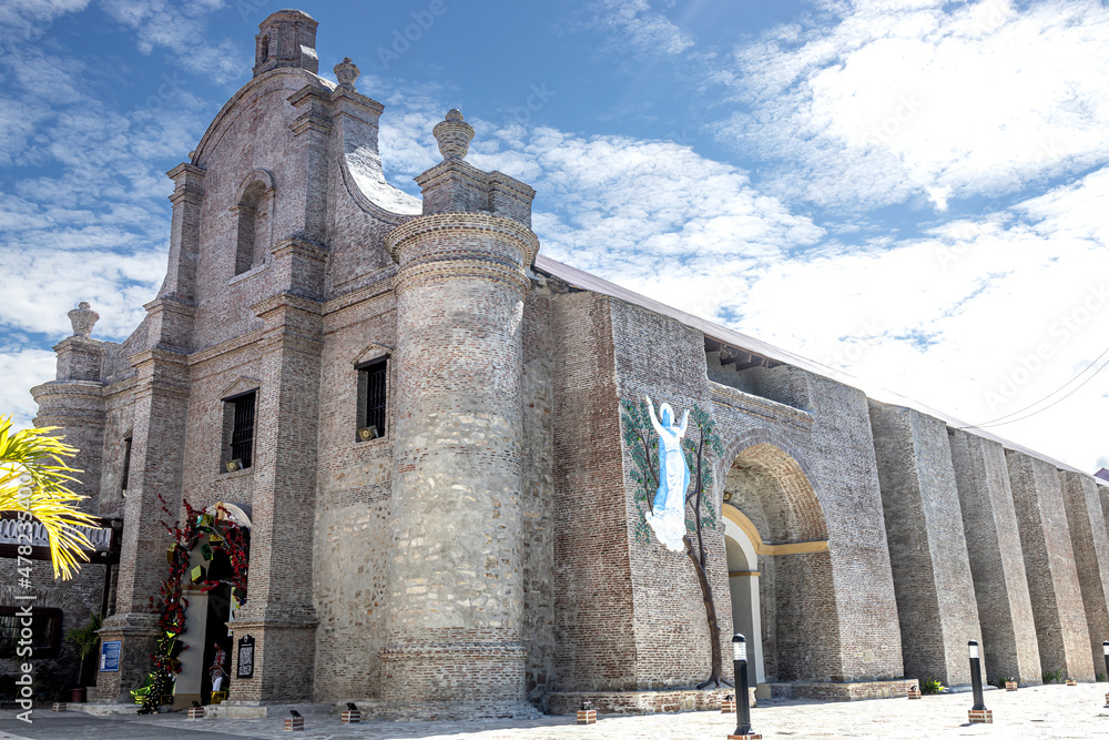 Fototapeta premium Unesco world heritage Santa maria Church at Ilocos sur