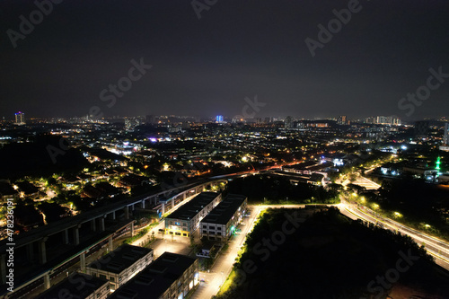 Night view of Kuala Lumpur