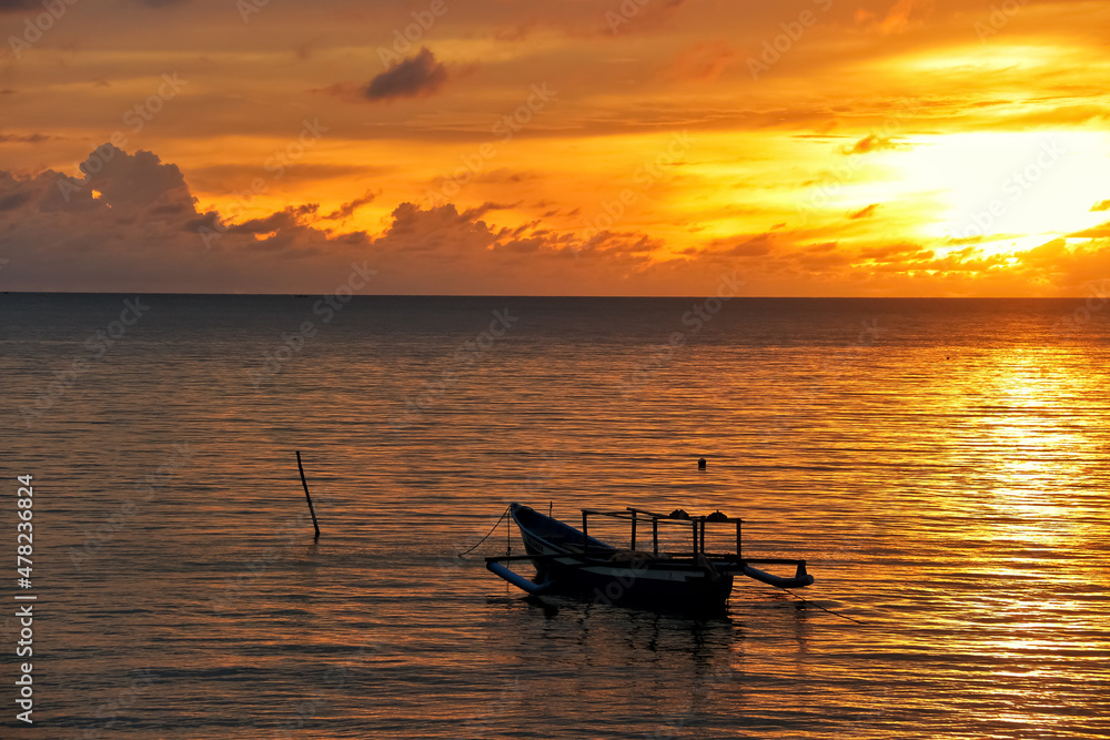 Obraz premium sunset on the sea