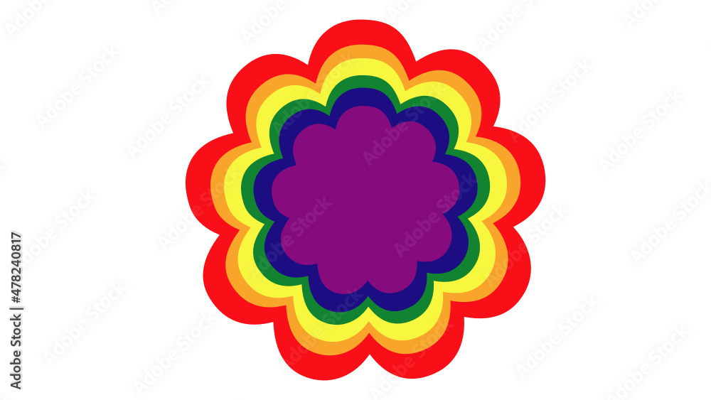 LGBT flower LGBT flower