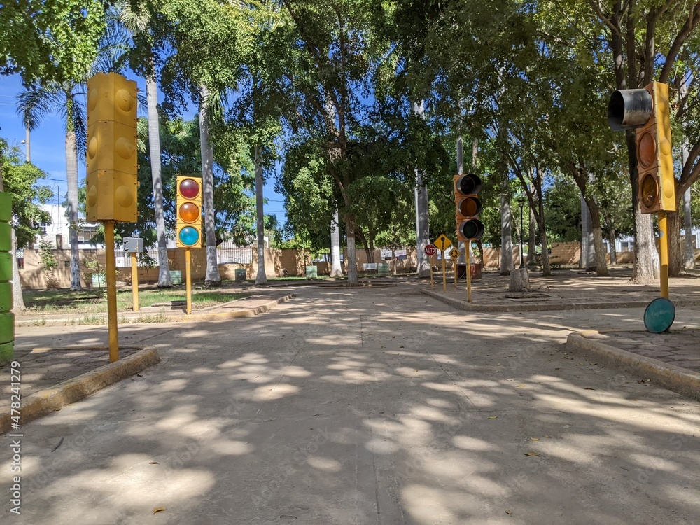 Naklejka premium parque4