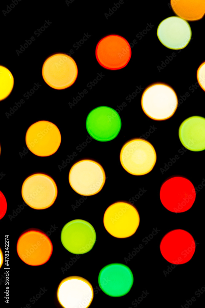 Bokeh colorful Bokeh colorful