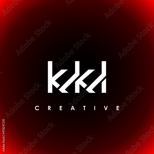 KKL Letter Initial Logo Design Template Vector Illustration photo