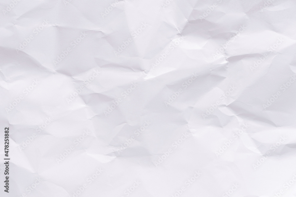 White crumpled paper texture background. White crumpled paper texture background.