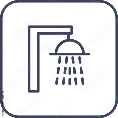 Shower Head Icon  