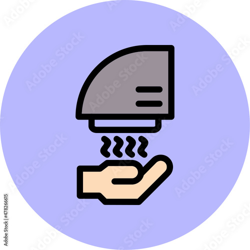 Hand Dryer Icon  