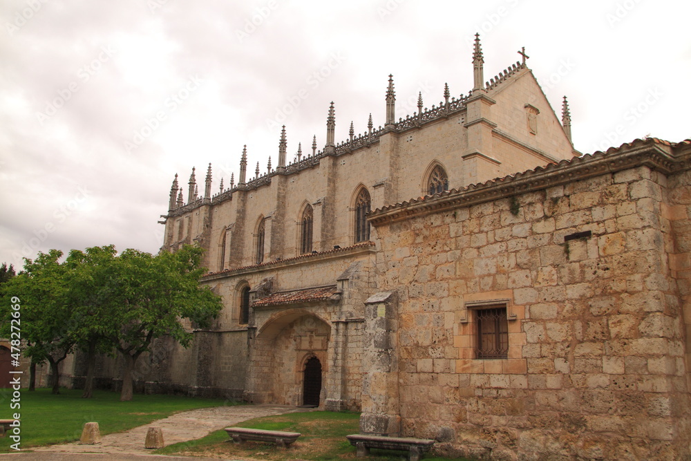 Detalle de construcción gótica del siglo XV